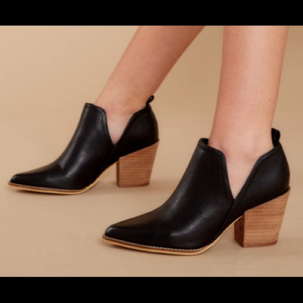 Black Ankle Booties